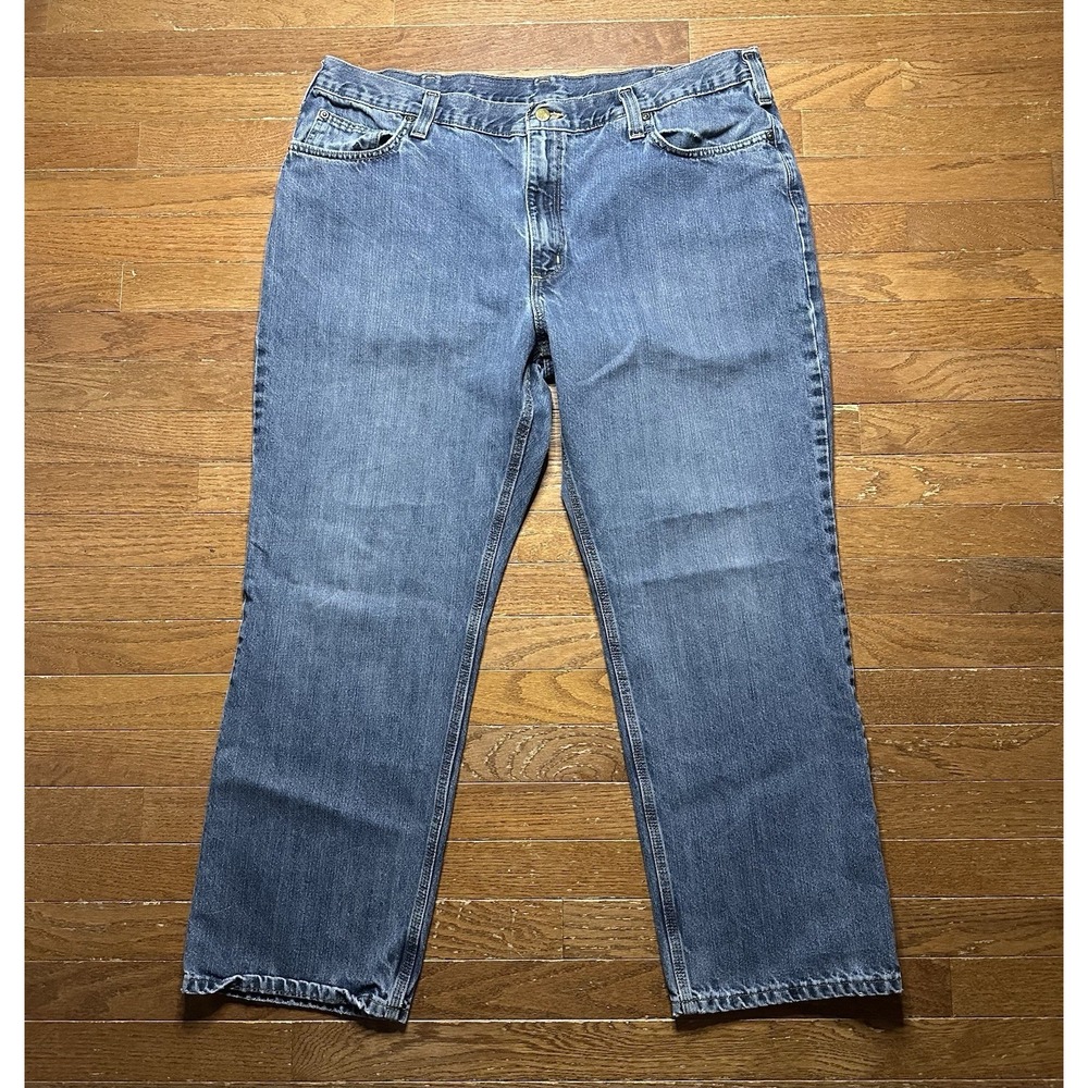 Carhartt Jeans Holter Relaxed‎ Fit Mens 42x30 Workwear Denim 101483-968